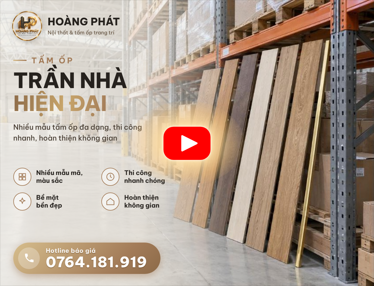 Tấm ốp trần nhà - Hoàng Phát